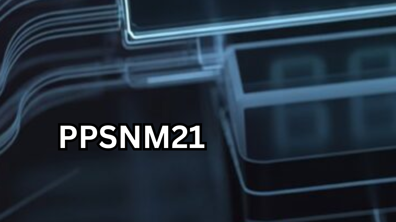 PPSNM21 Complete Guide, Meaning, Uses, Benefits, and SEO Insights