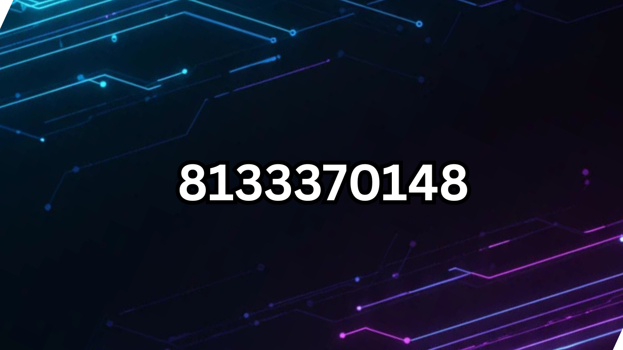 8133370148 Everything You Need to Know About This Mysterious Number