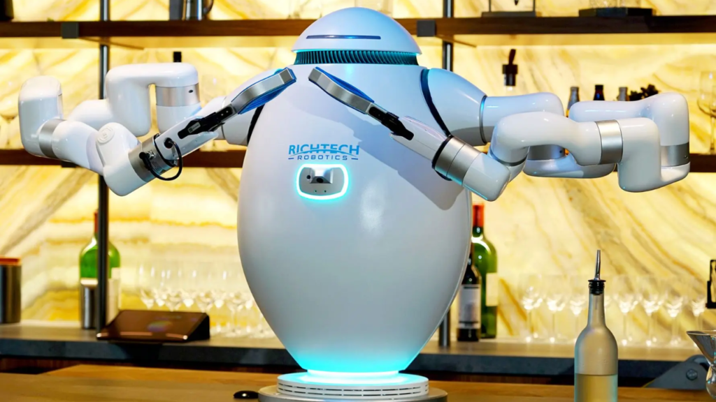 The Rise of AI Service Robots